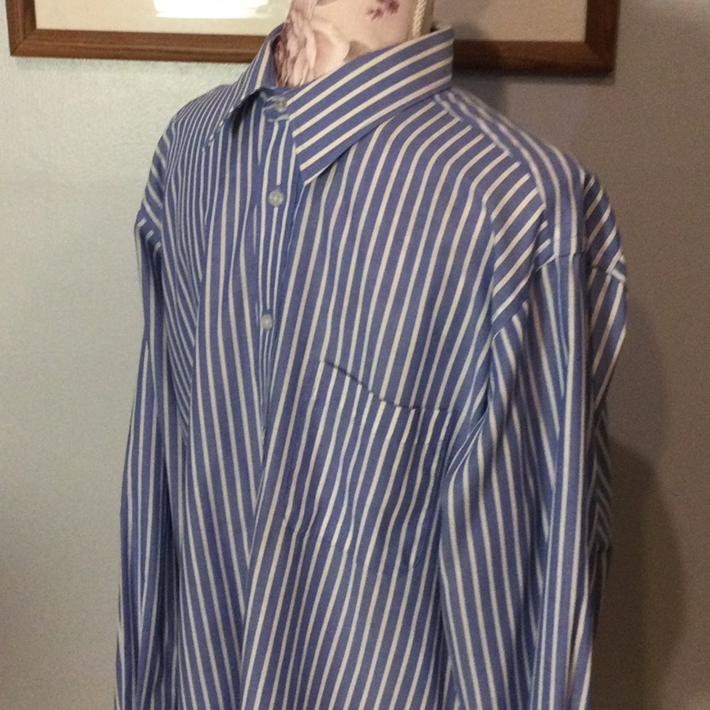 Pierre Cardin Striped Dress Shirt - Picture 3 of 5